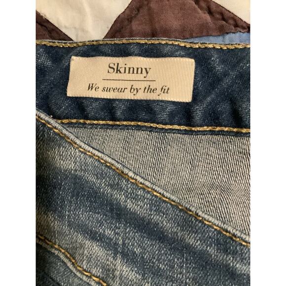 Torrid Skinny Jeans 26 we swear by the fit Distressed Jeans - Picture 4 of 5